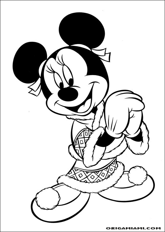 Minnie coloring page (35)