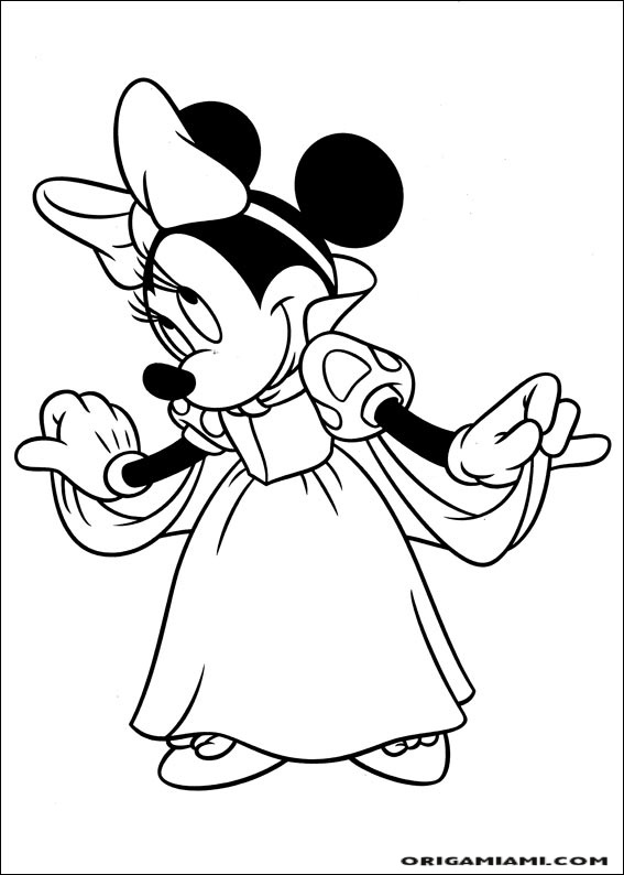 Minnie coloring page (40)