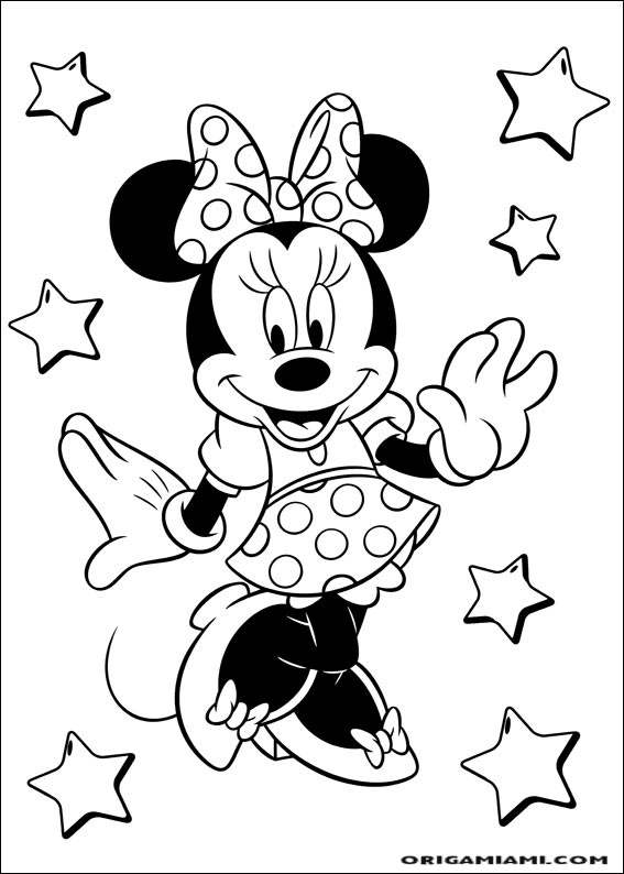 Minnie coloring page (44)