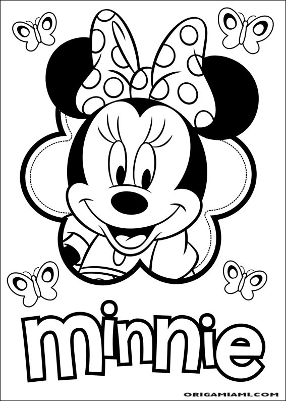 Minnie coloring page (46)