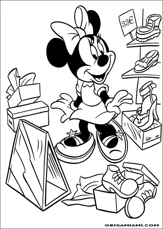 Minnie coloring page (50)