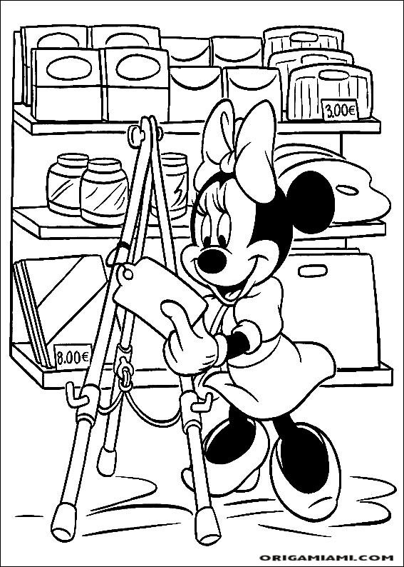 Minnie coloring page (51)