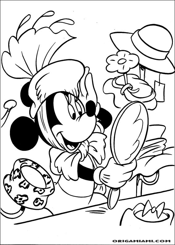 Minnie coloring page (52)