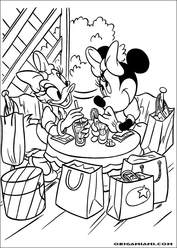 Minnie coloring page (54)