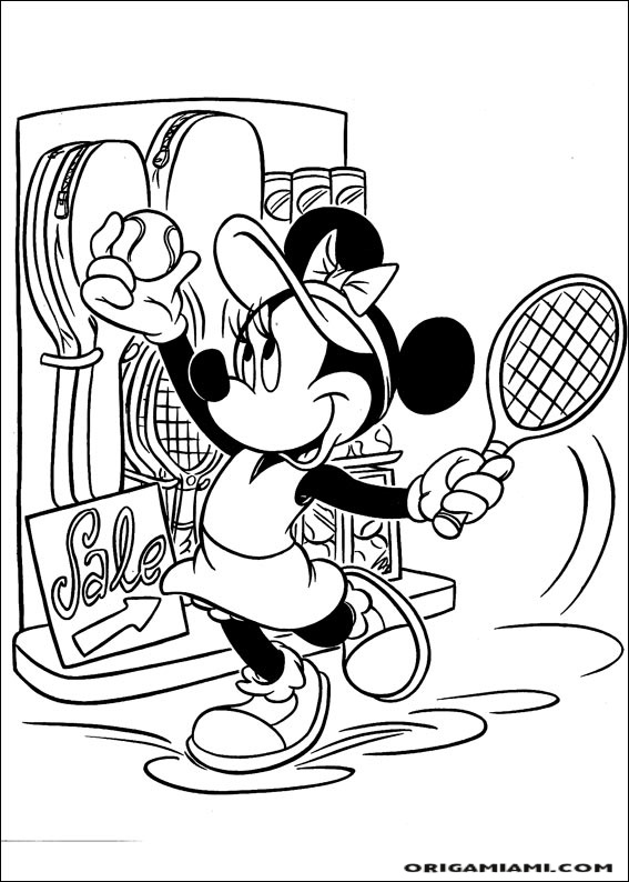 Minnie coloring page (56)