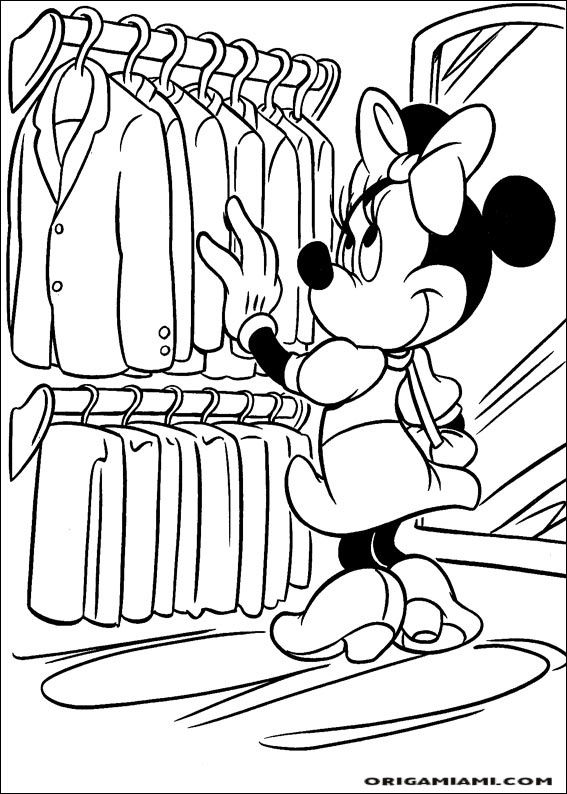 Minnie coloring page (58)