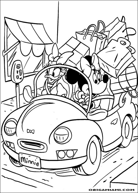 Minnie coloring page (59)