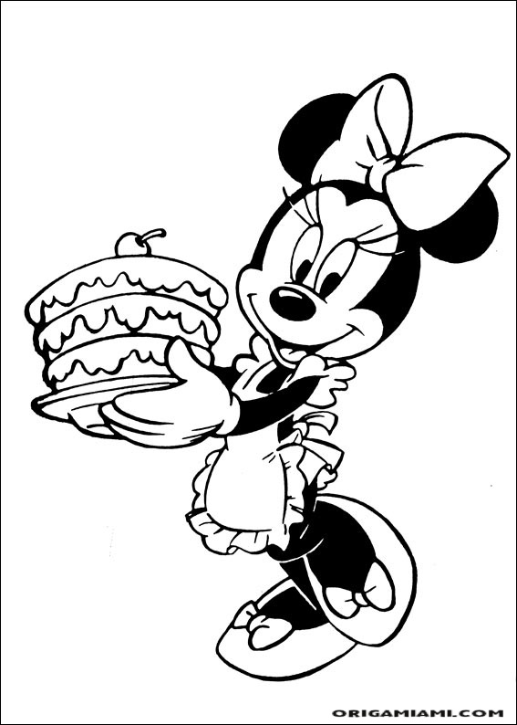 Minnie coloring page (60)