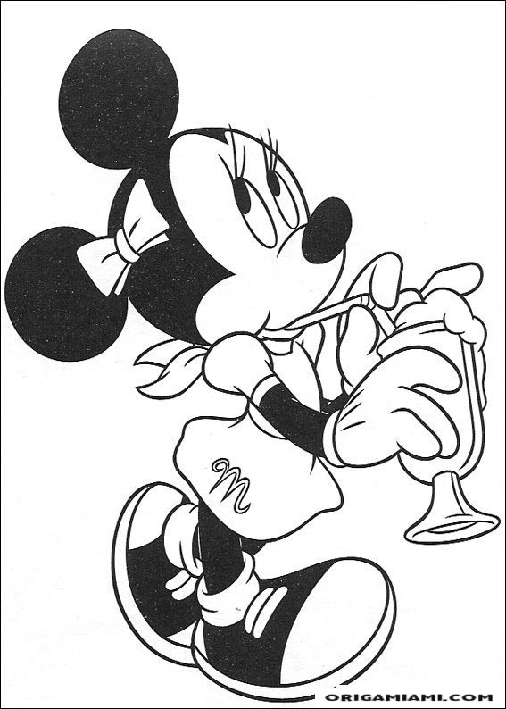 Minnie coloring page (63)