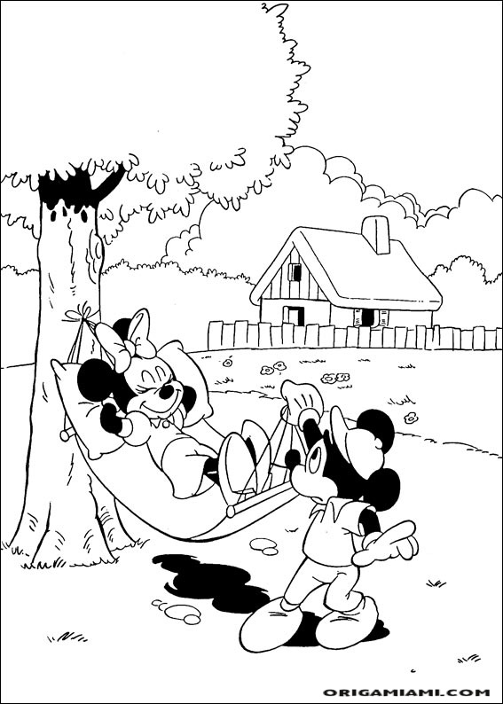 Minnie coloring page (7)