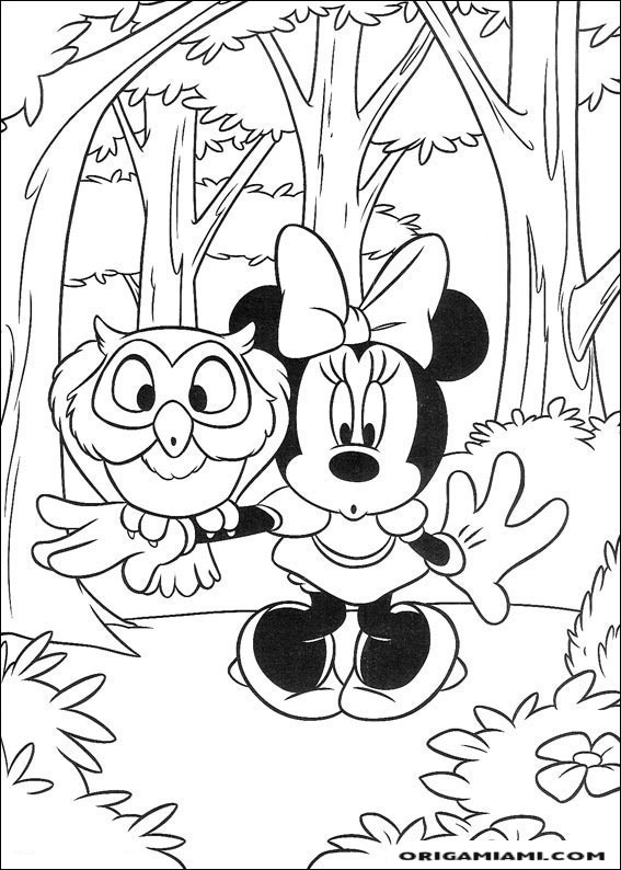 Minnie coloring page (70)