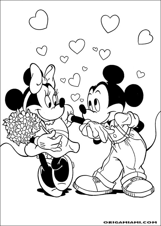 Minnie coloring page (9)