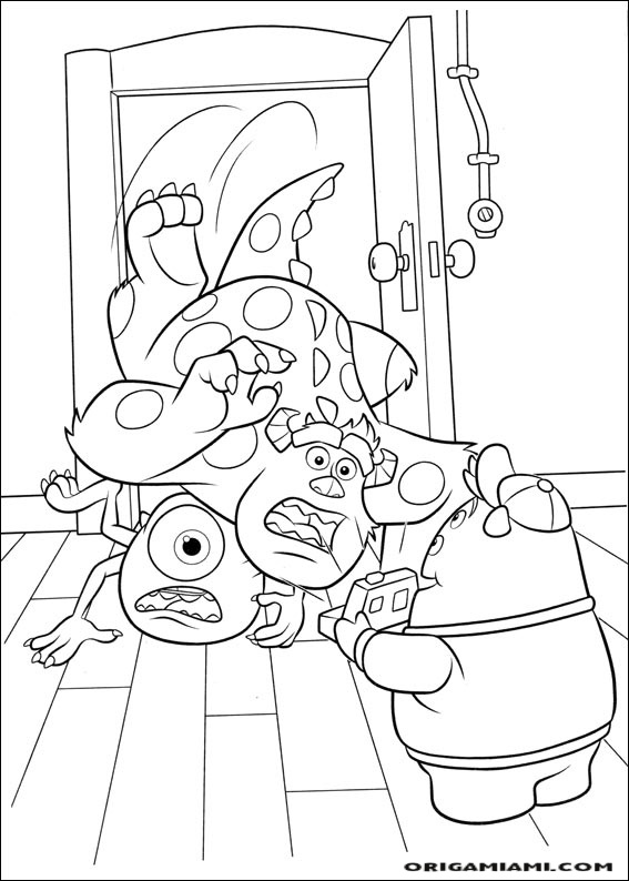 Monster university coloring page (13)