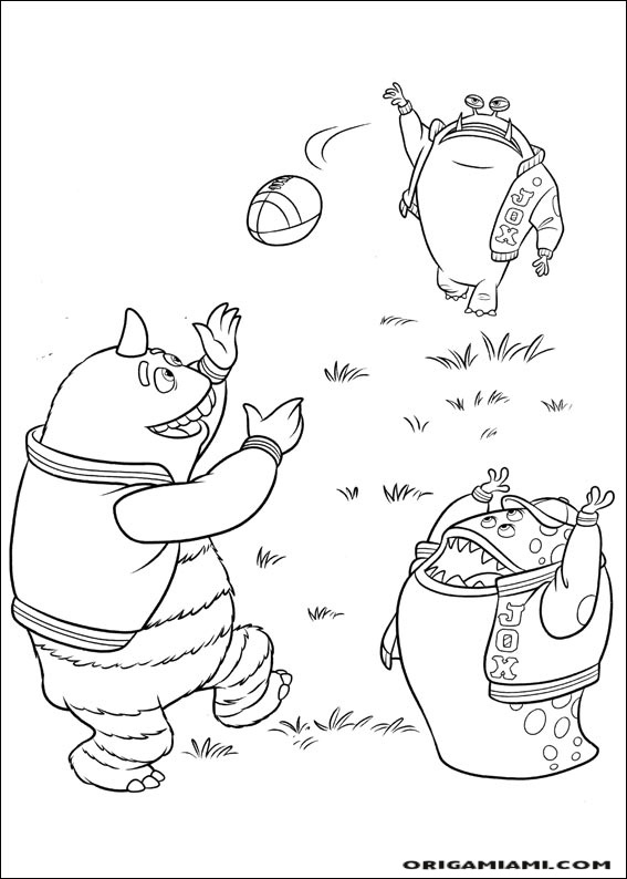 Monster university coloring page (15)