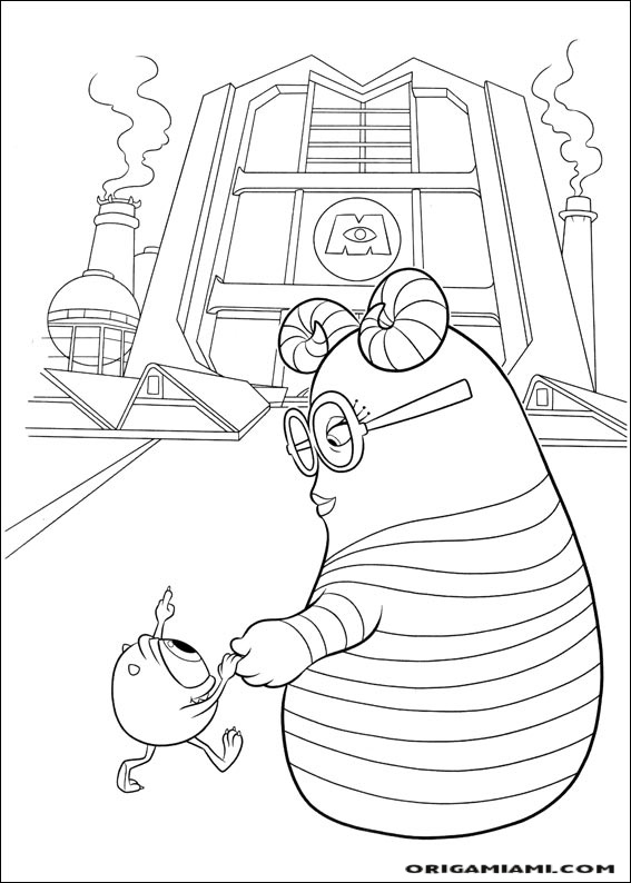 Monster university coloring page (21)