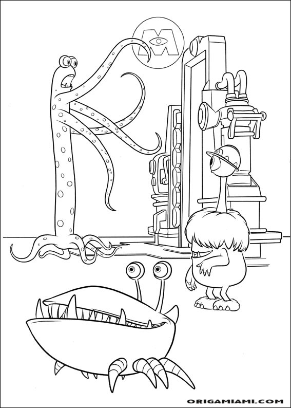 Monster university coloring page (22)