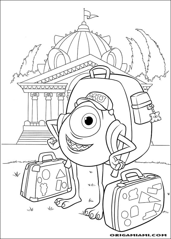 Monster university coloring page (25)