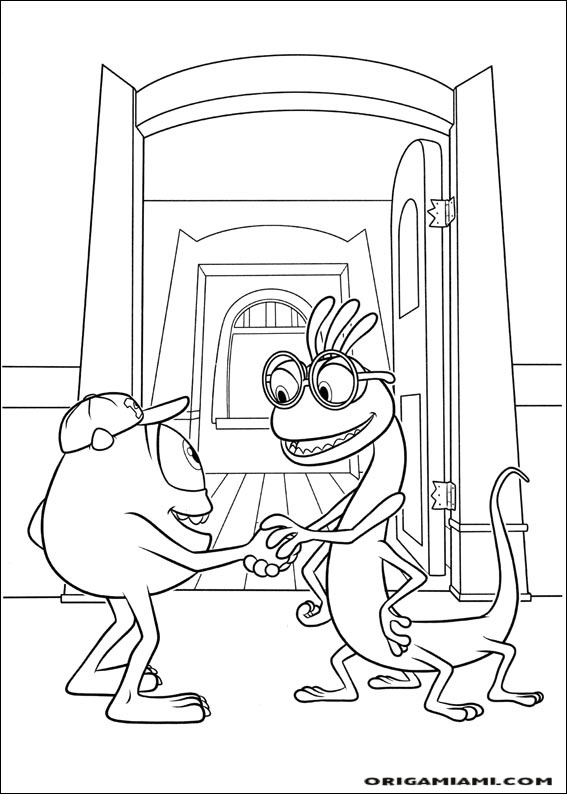 Monster university coloring page (26)