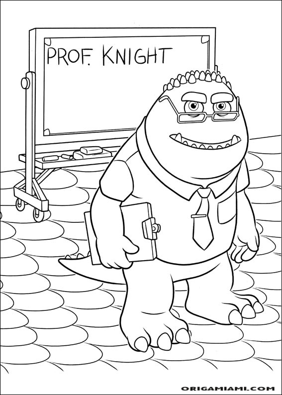 Monster university coloring page (29)