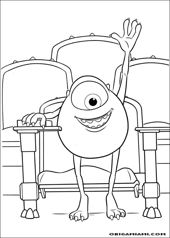 Monster university coloring page (30)