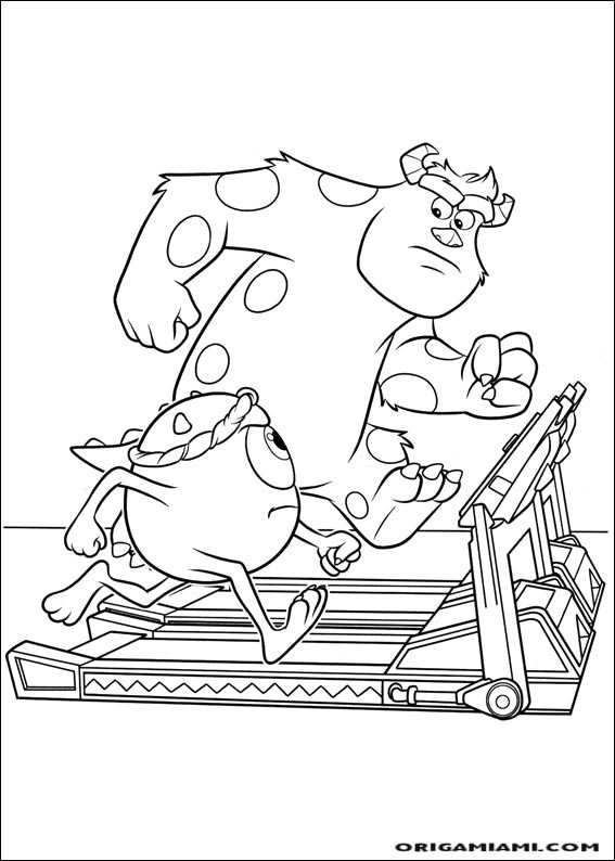 Monster university coloring page (40)