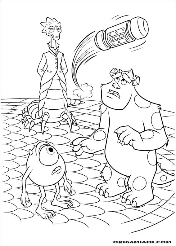 Monster university coloring page (41)