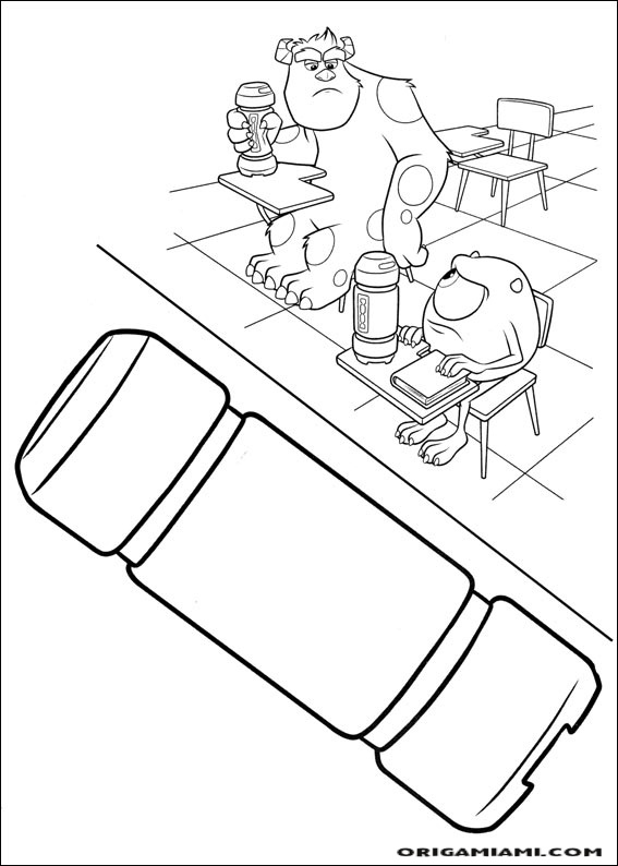 Monster university coloring page (42)