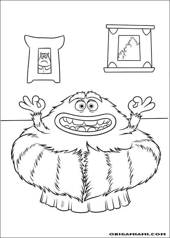 Monster university coloring page (7)