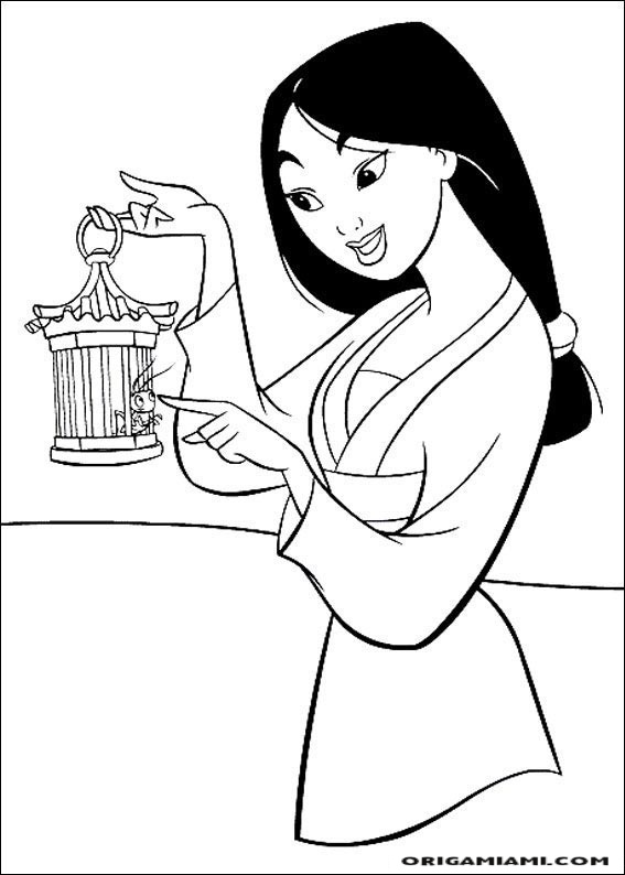 Mulan coloring page (26)