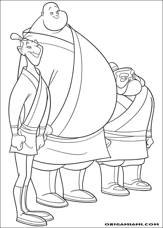 Mulan coloring page (38)