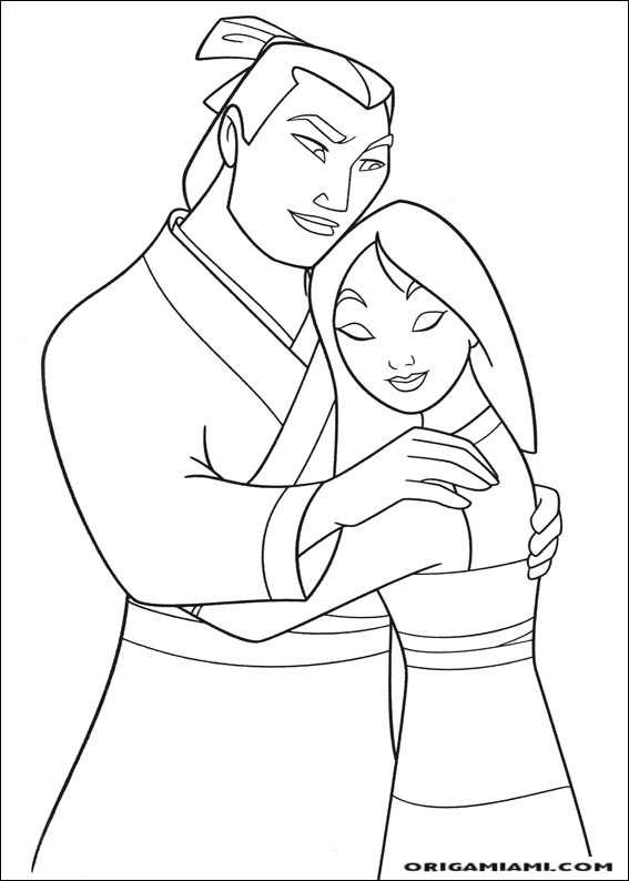 Mulan coloring page (43)