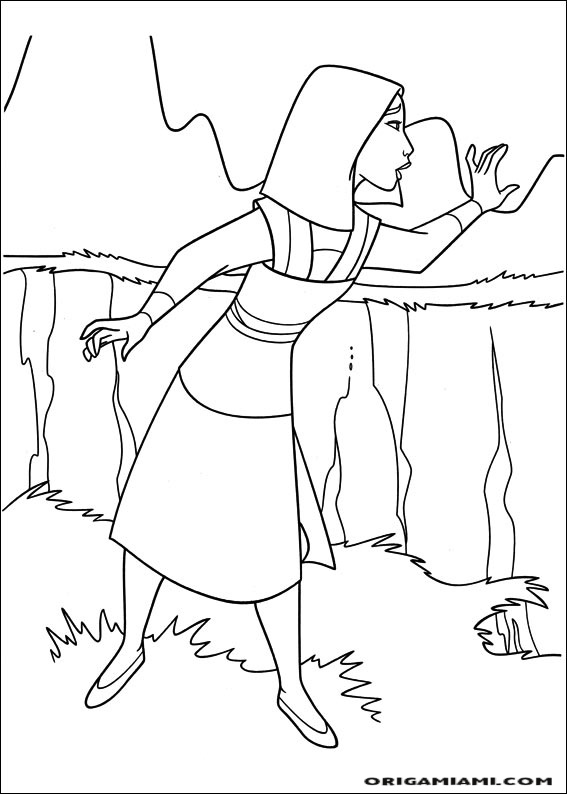 Mulan coloring page (56)