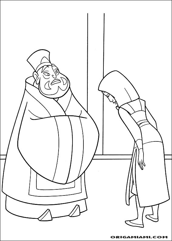 Mulan coloring page (58)