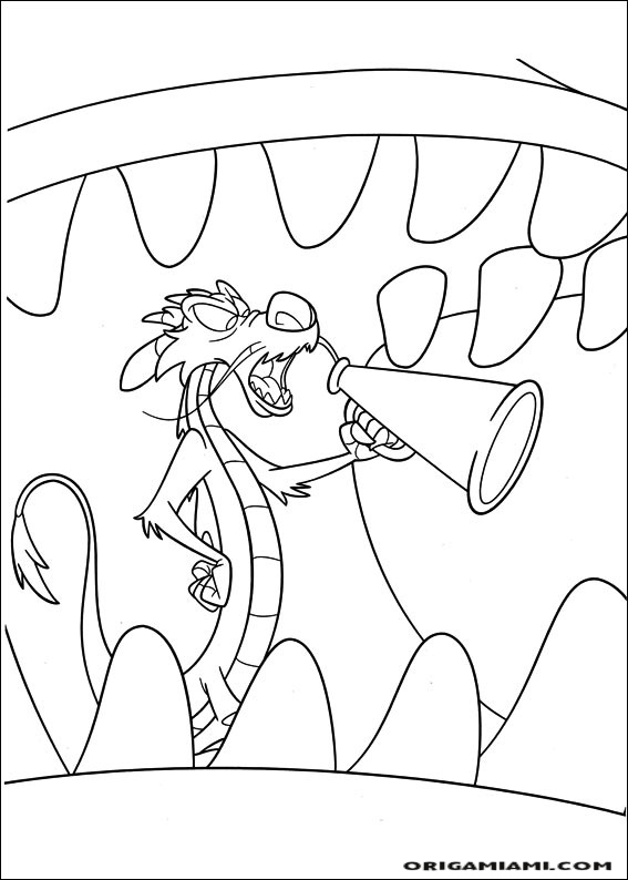 Mulan coloring page (61)