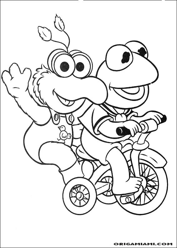 Muppet Babies coloring page (1)