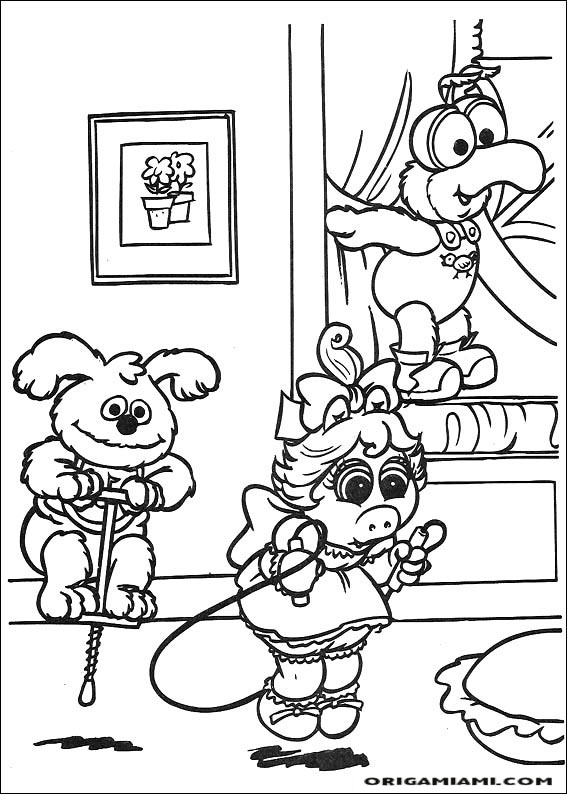 Muppet Babies coloring page (16)