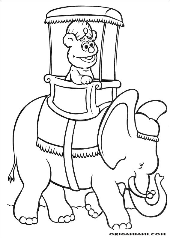 Muppet Babies coloring page (2)