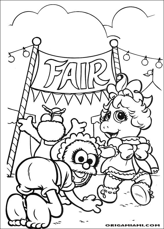 Muppet Babies coloring page (8)