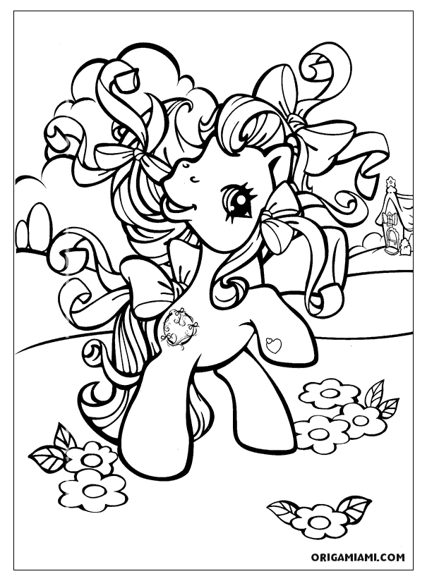 My little pony coloring page (1)