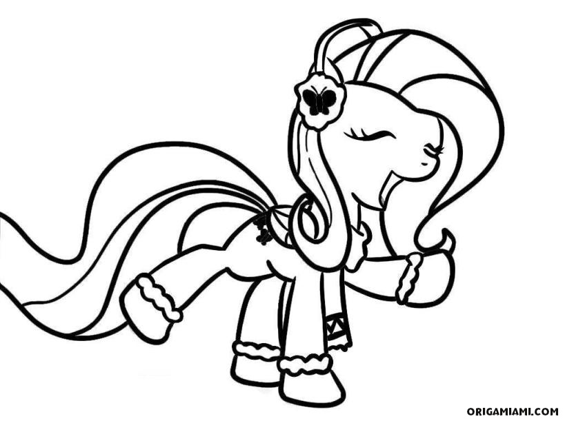 My little pony coloring page (1)