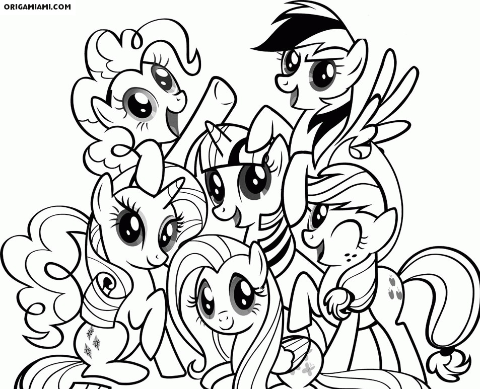 My little pony coloring page (13)