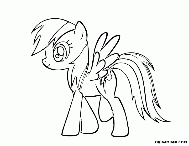 My little pony coloring page (2)