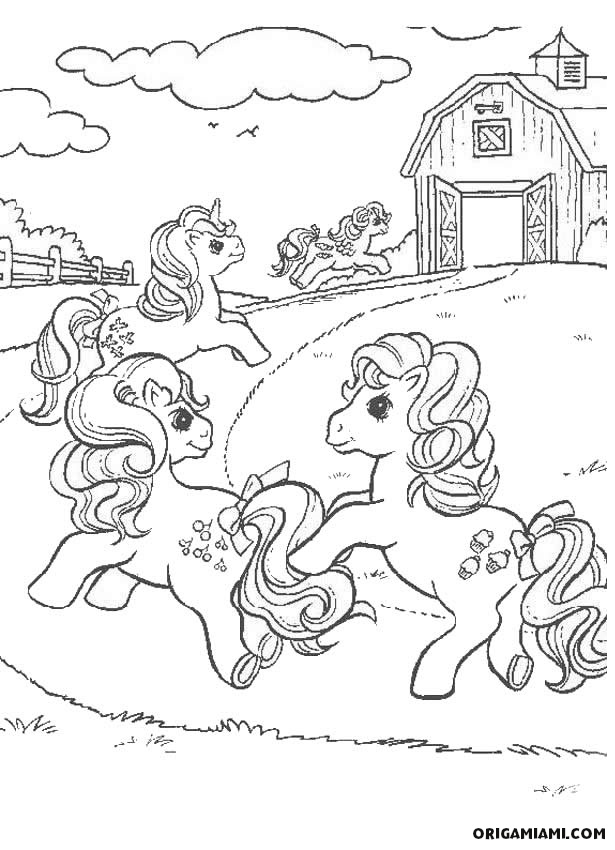 My little pony coloring page (2)