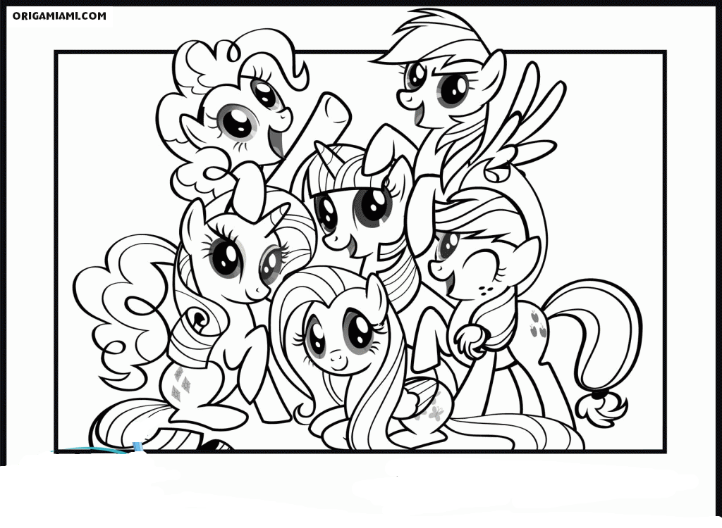 My little pony coloring page (21)