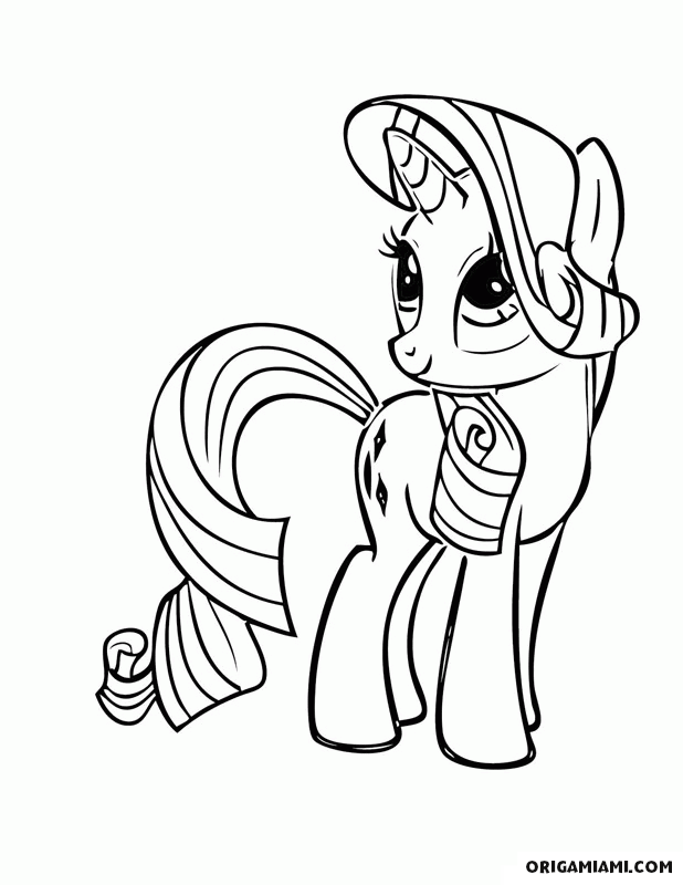 My little pony coloring page (3)