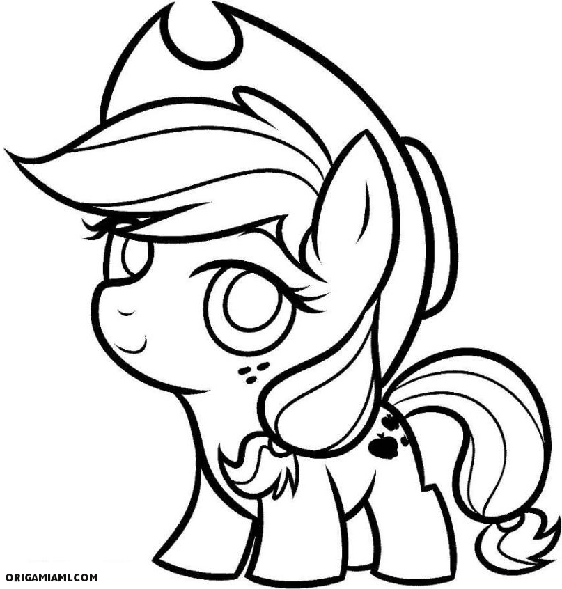 My little pony coloring page (3)