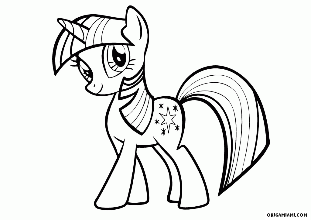 My little pony coloring page (4)