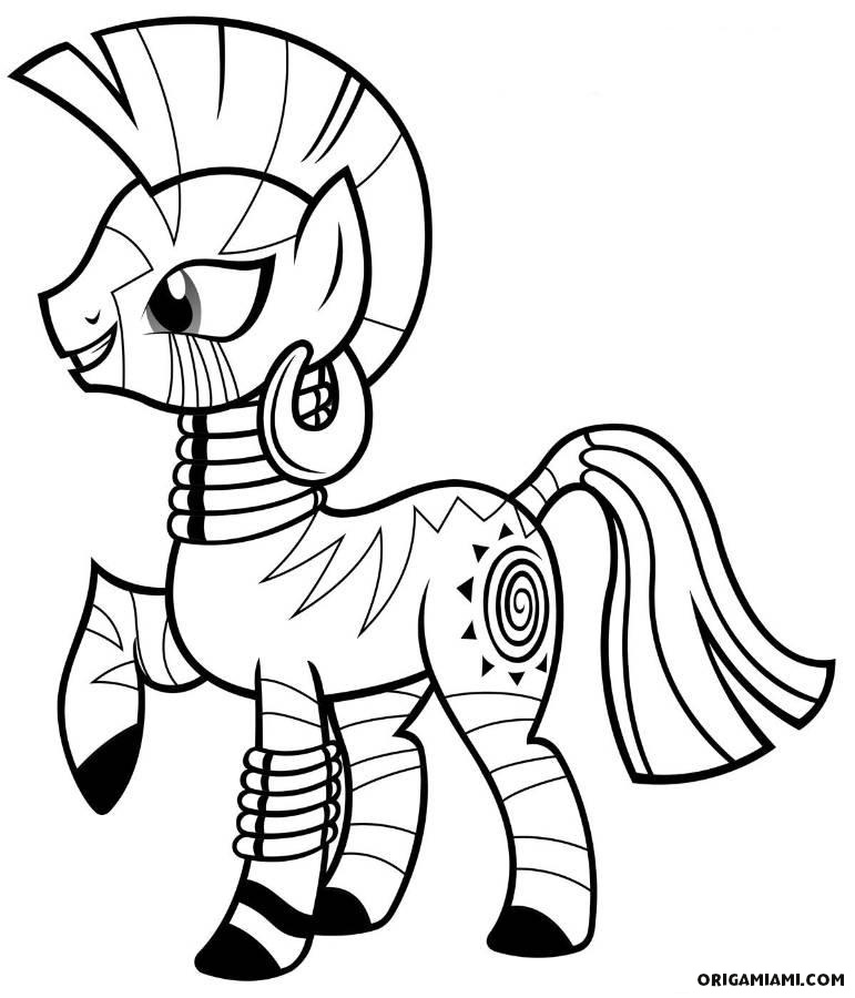 My little pony coloring page (4)