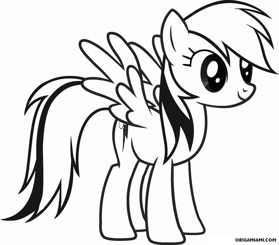 My little pony coloring page (7)