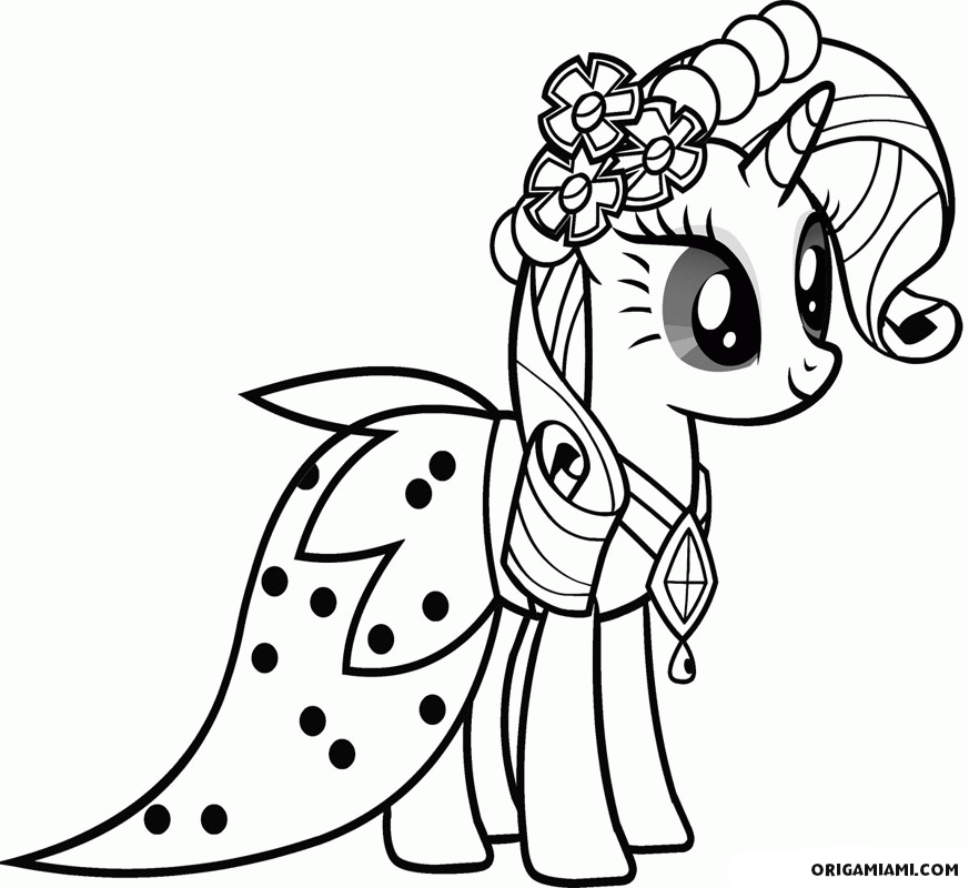 My little pony coloring page (9)